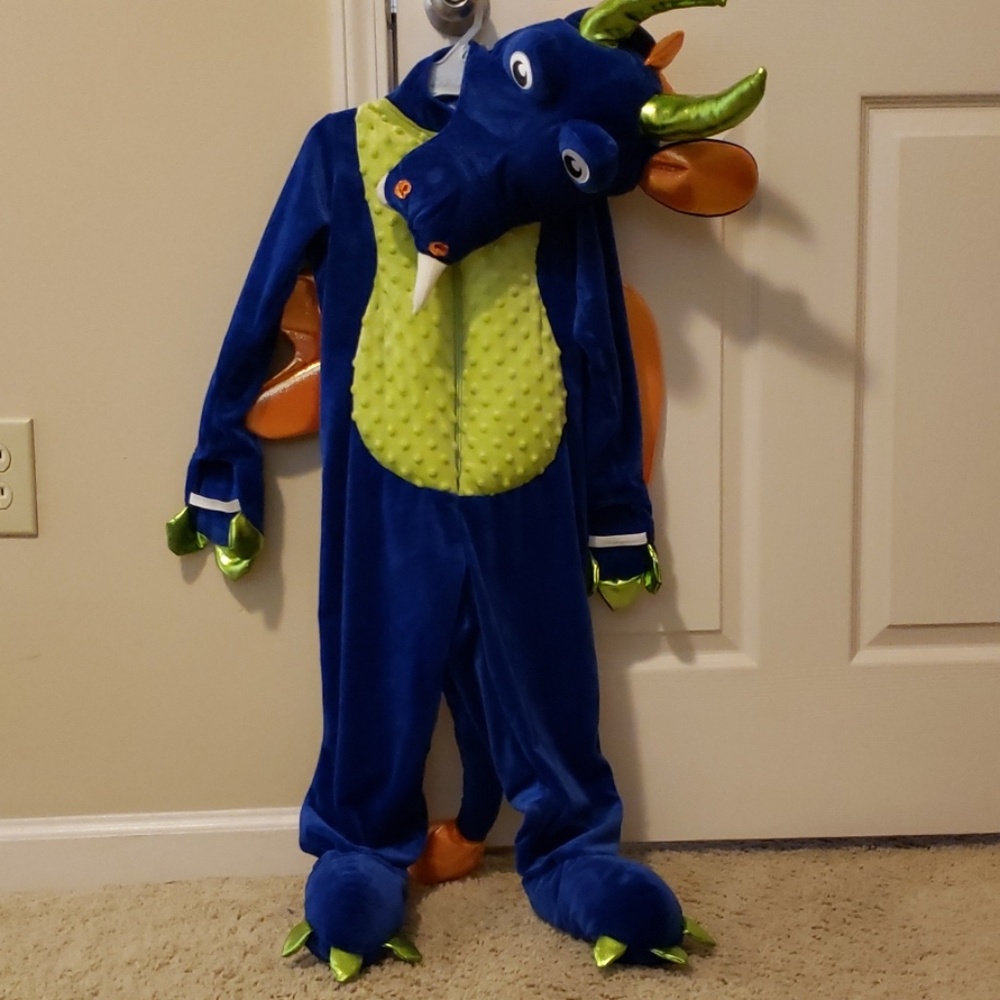 Used Kid's Dragon Costume size 5T